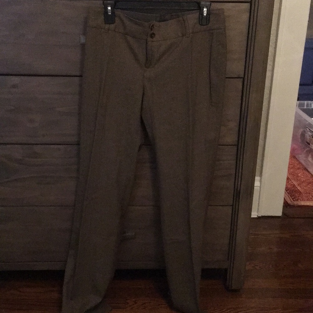 Olive Banana Republic Wool Pants
